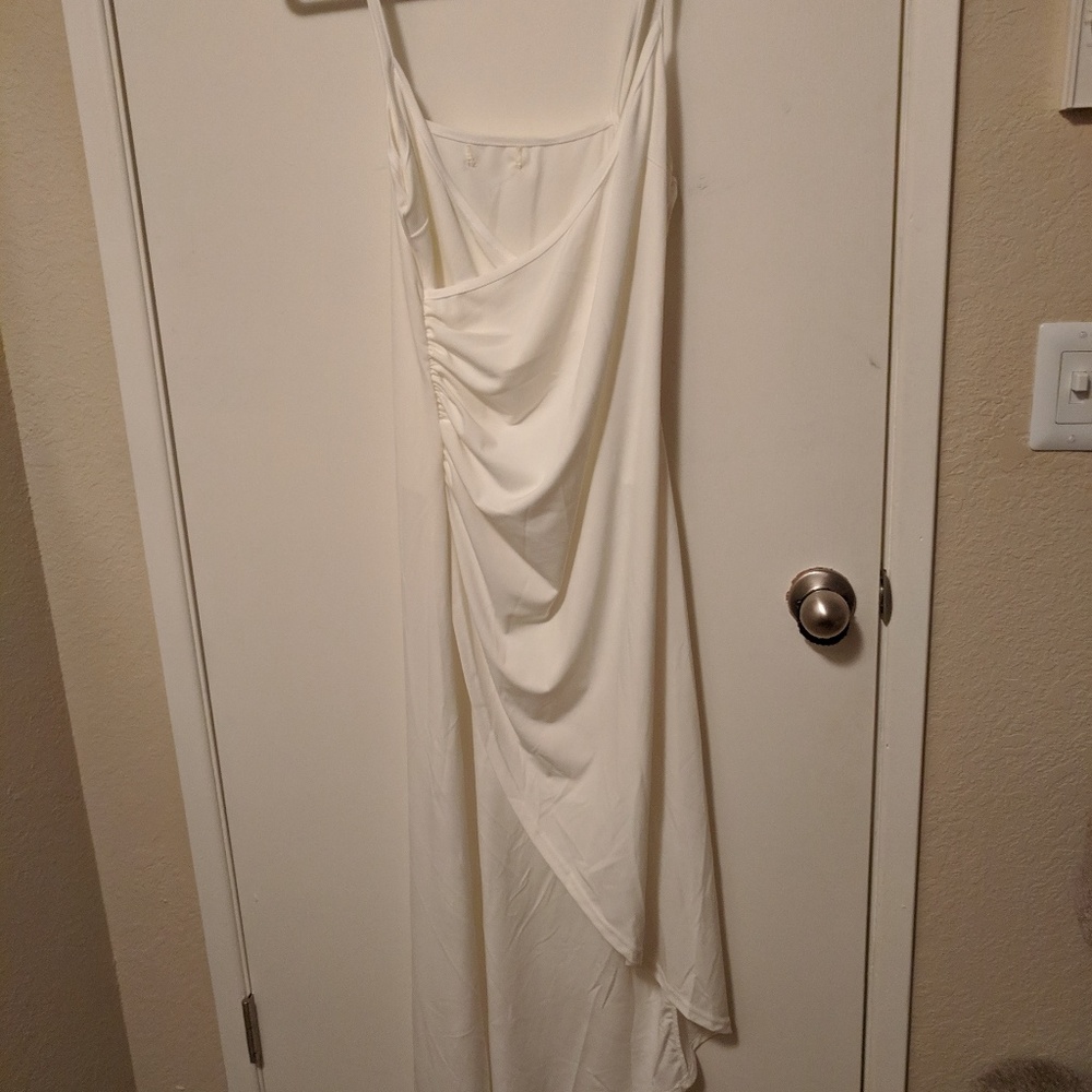 Long fancy slit dress